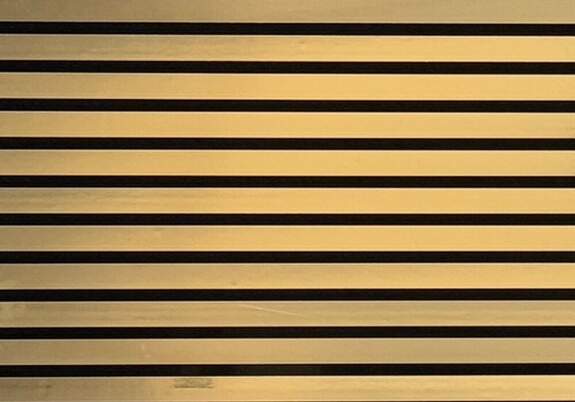 Acoustic wall panels Golden mirror