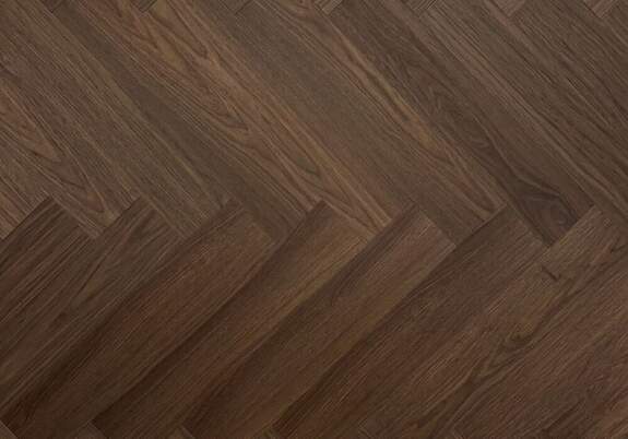 PVC/SPC visgraat vloer Midnight Walnut
